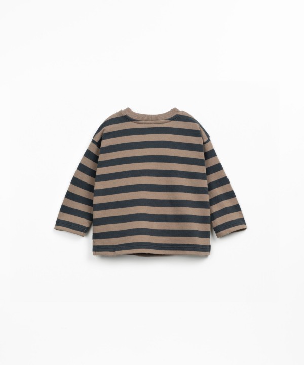 T-shirt in a mix of organic cotton and recycled cotton