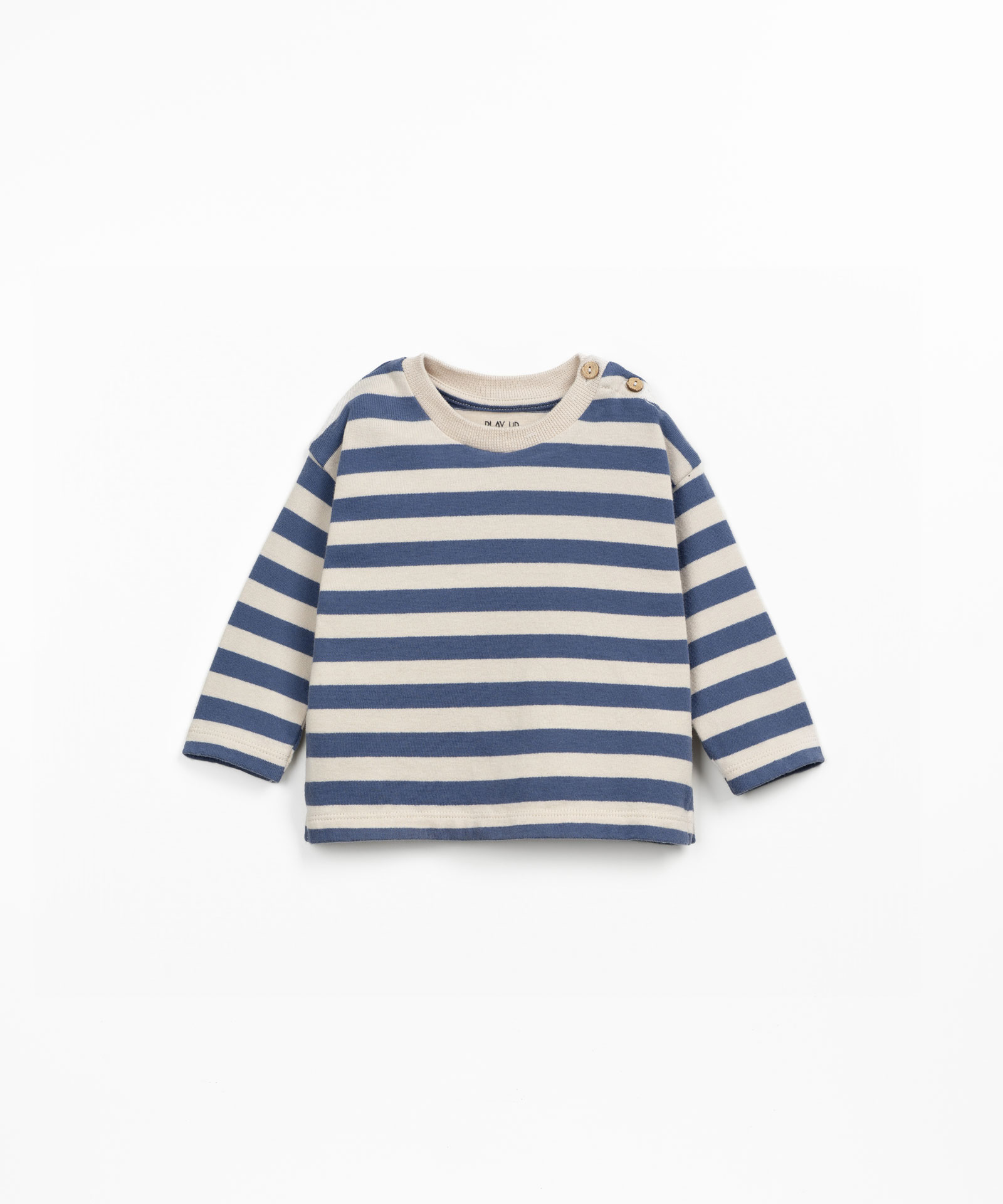 T-shirt in misto cotone biologico e cotone riciclato