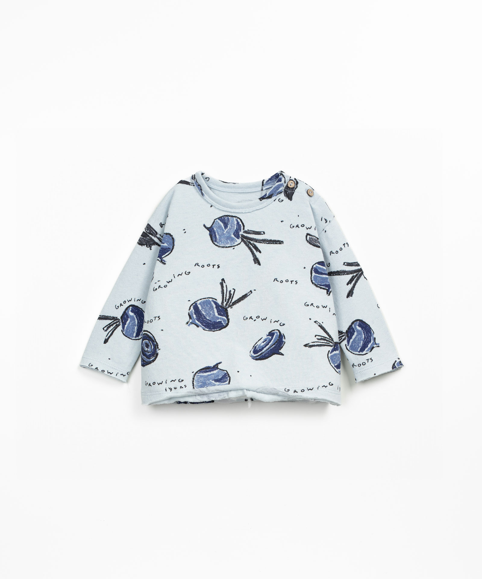 Camiseta con estampado de remolachas