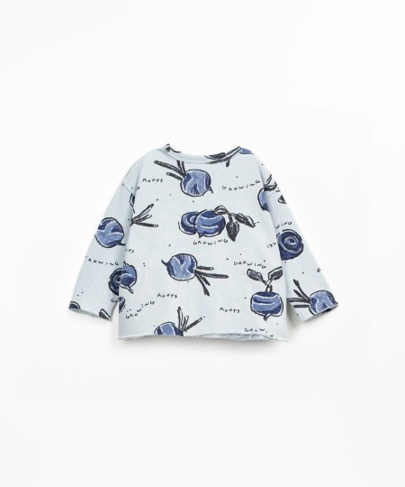 T-shirt avec imprimé betteraves