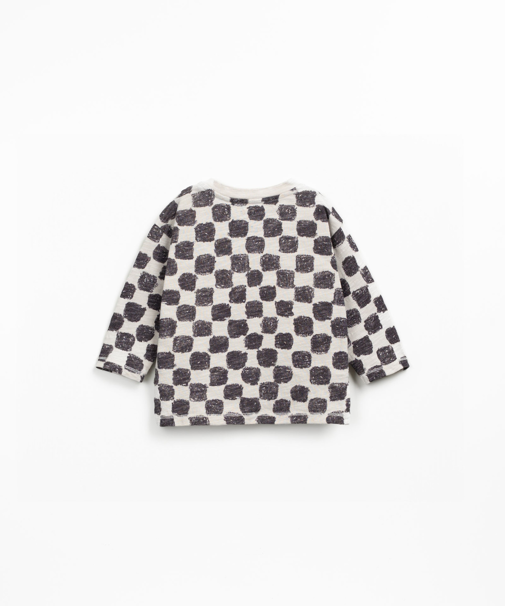 Jersey t-shirt in natural fibers
