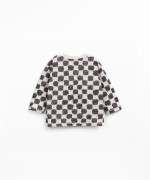 Jersey t-shirt in natural fibers