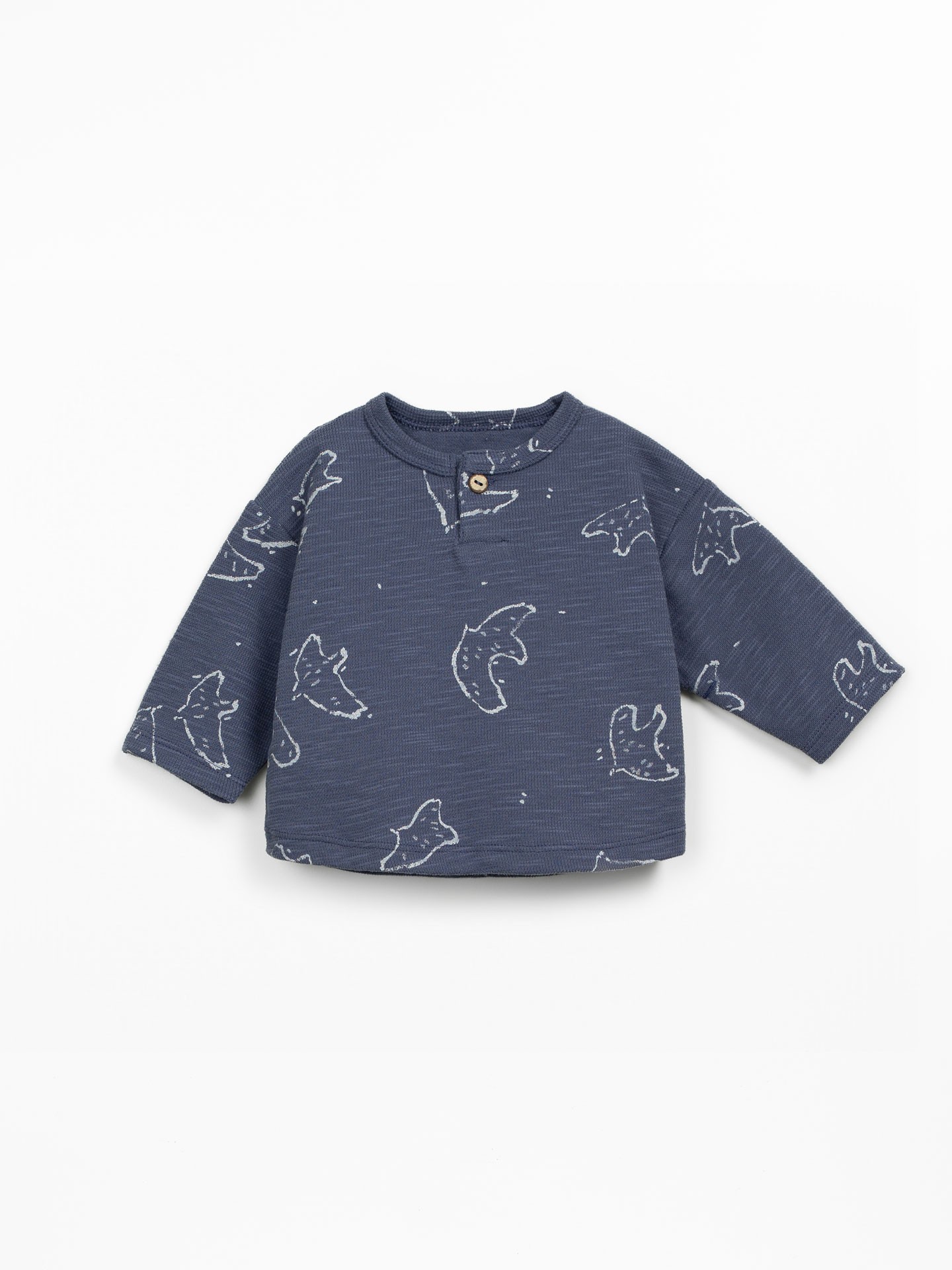 T-shirt en maille avec fibres naturelles