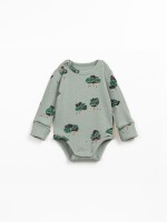 Organic cotton body with tree print