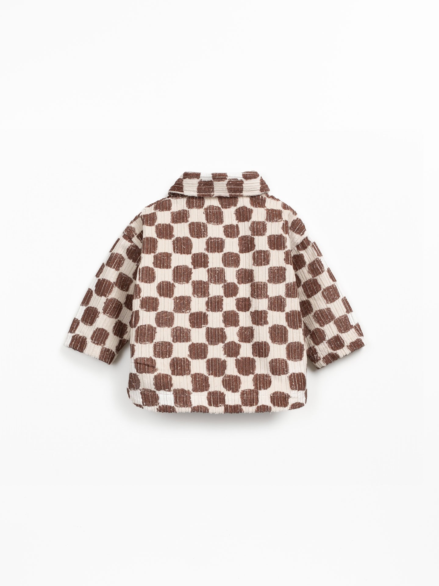 Chemise en velours côtelé en mélange de fibres naturelles