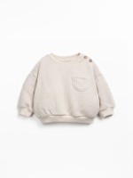 Knit jumper in a blend of organic cotton and regenerative cotton Knit jumper in a blend of organic cotton and regenerative cotton