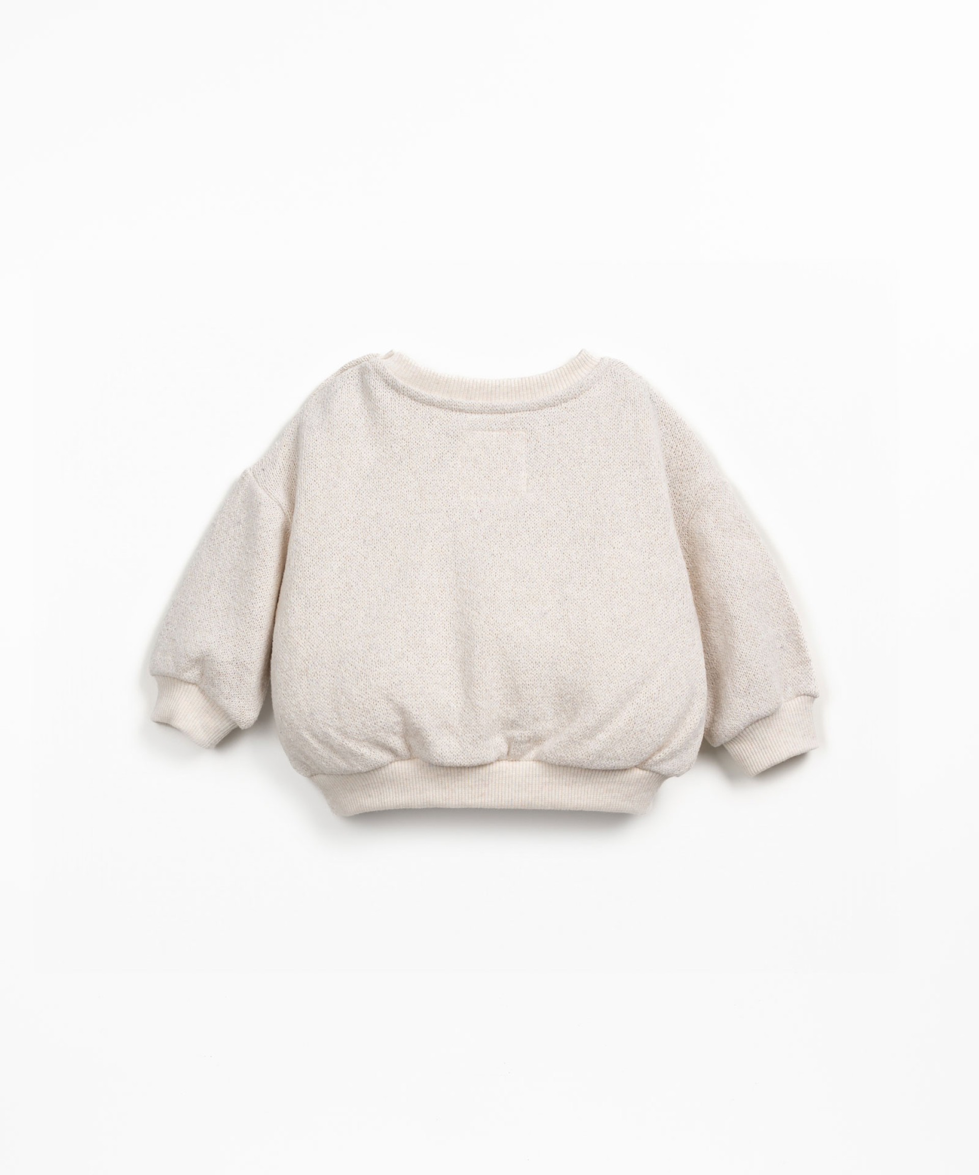 Knit jumper with chest pocket