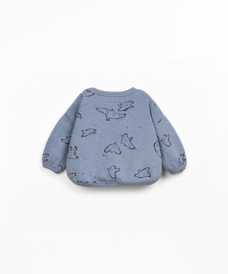 Maglione in misto fibre naturali