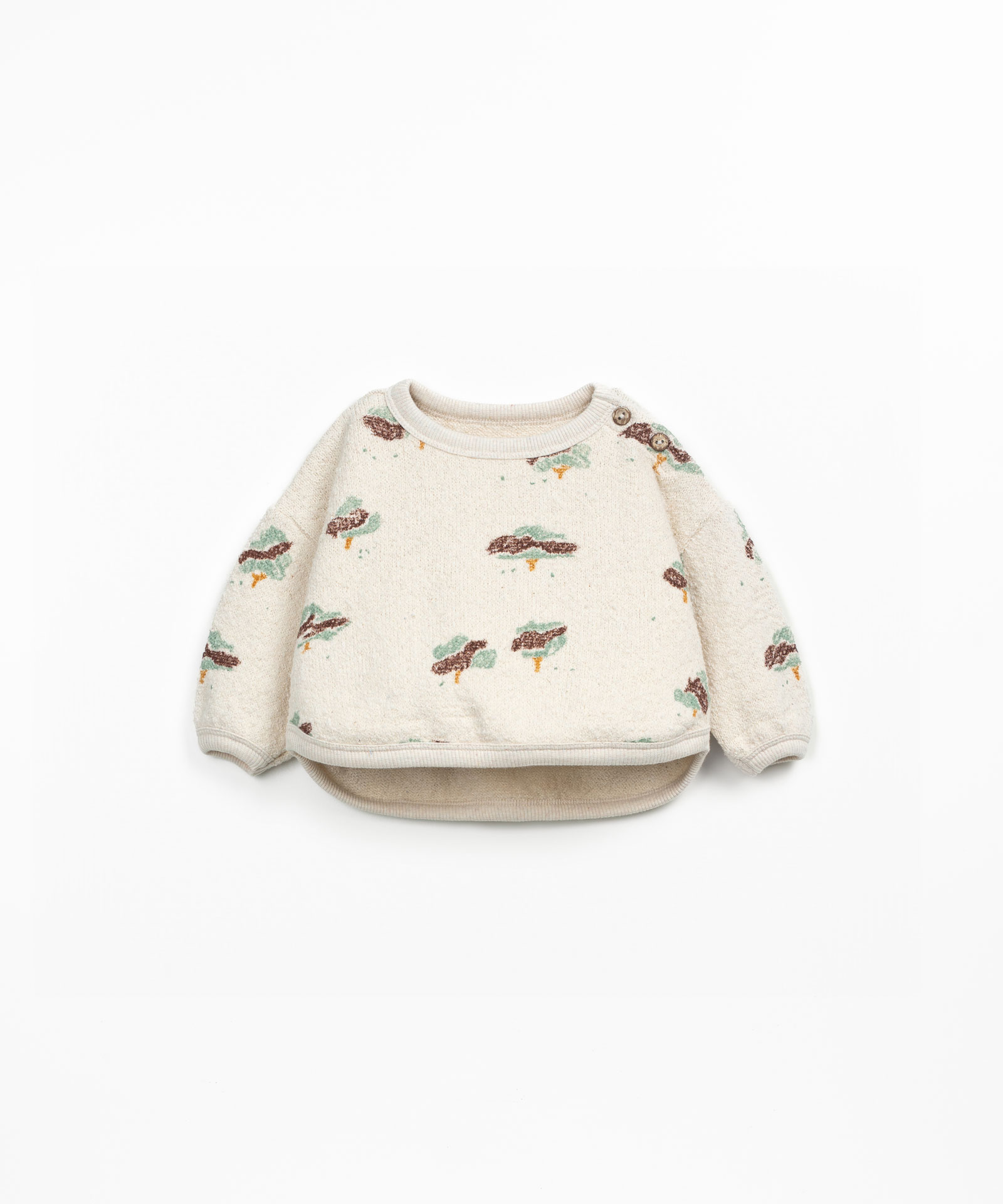 Pull en mélange de fibres naturelles