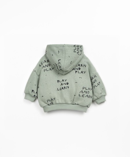 Maglione con miscela di fibre naturali e riciclate