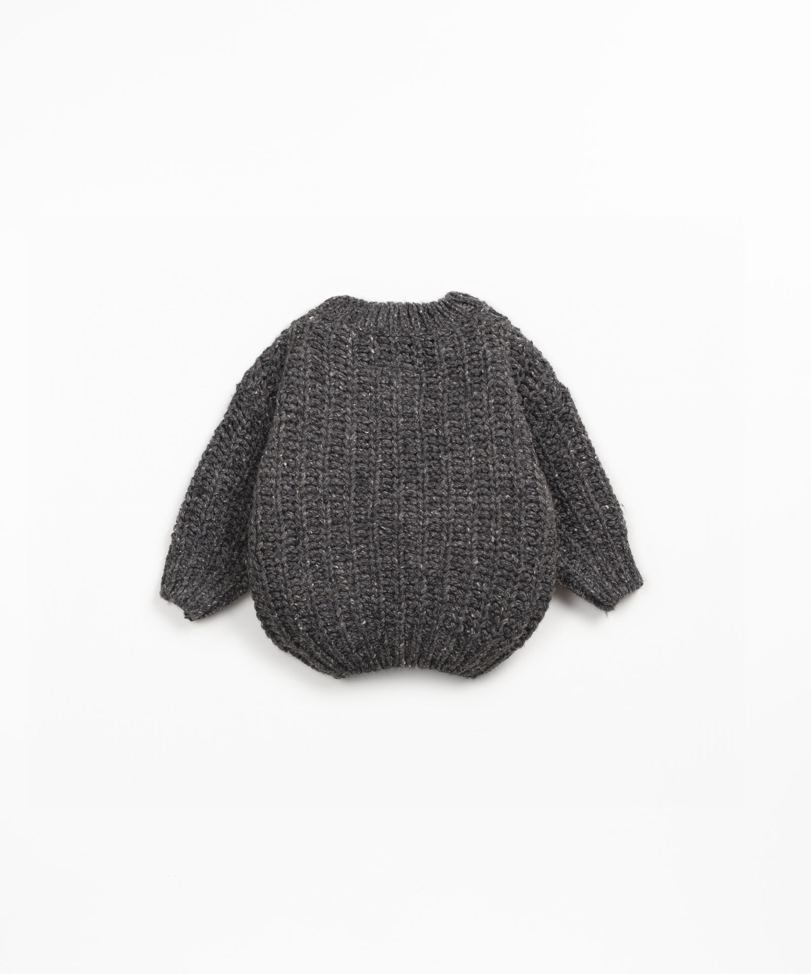Maglione a maglia con fibre riciclate
