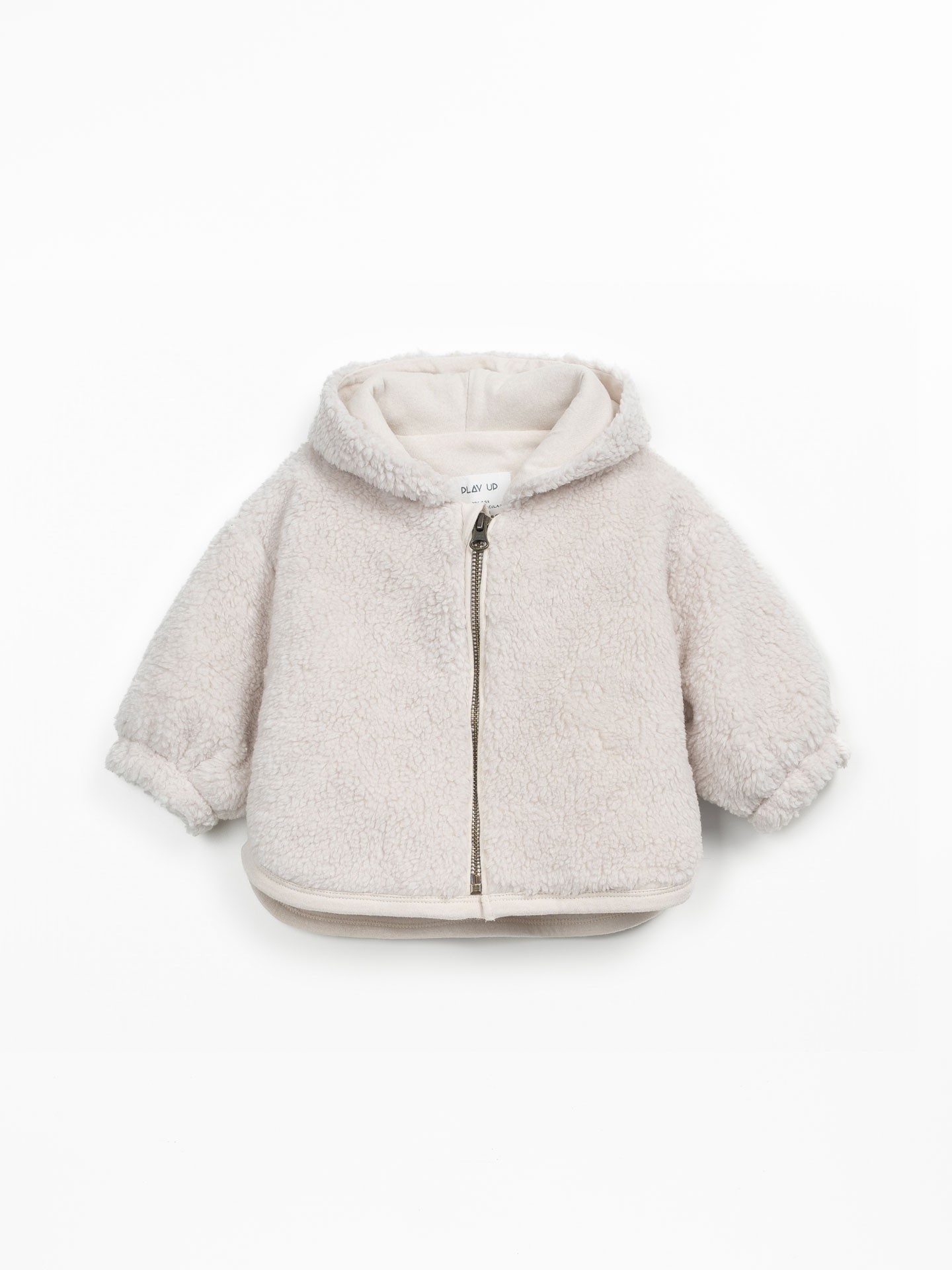 Fur coat in organic cotton