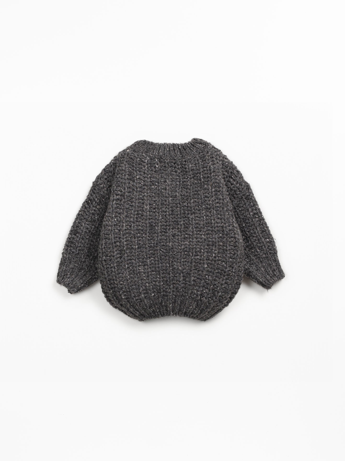 Maglione a maglia con fibre riciclate