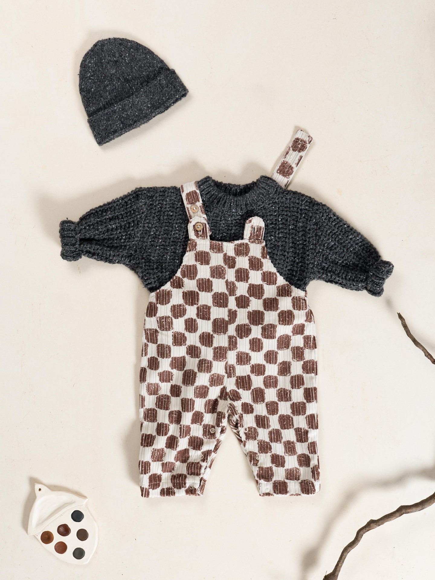 Maglione a maglia con fibre riciclate