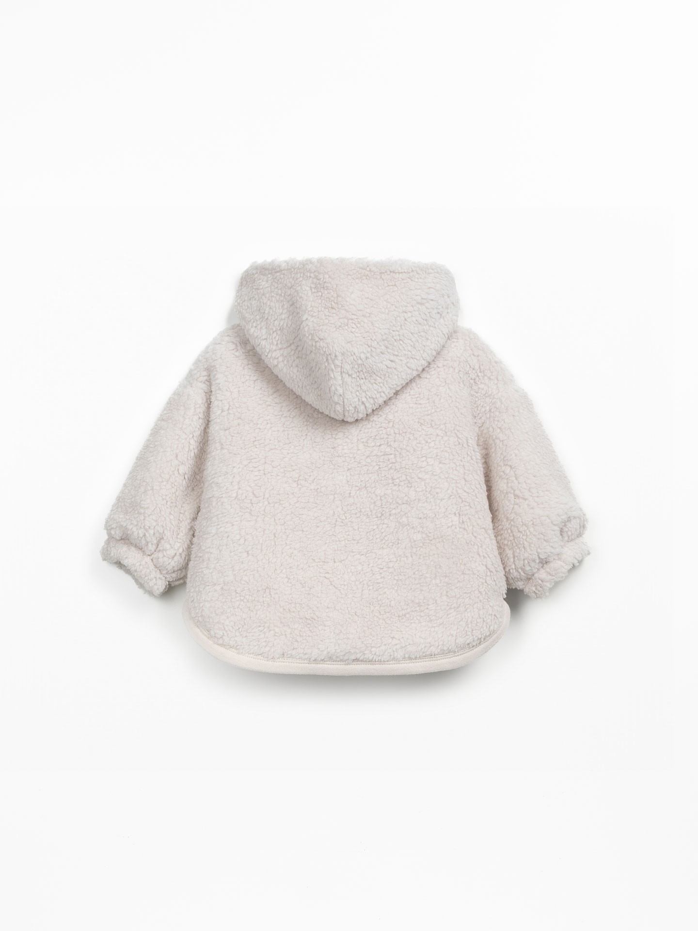 Fur coat in organic cotton