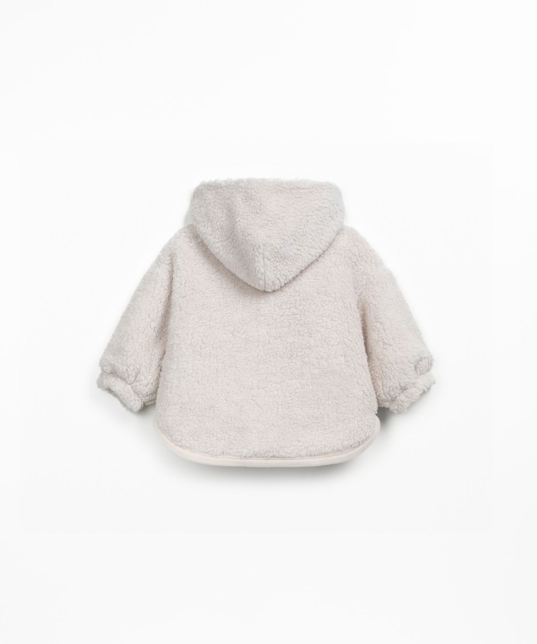 Abrigo de pelo en algodn orgnico