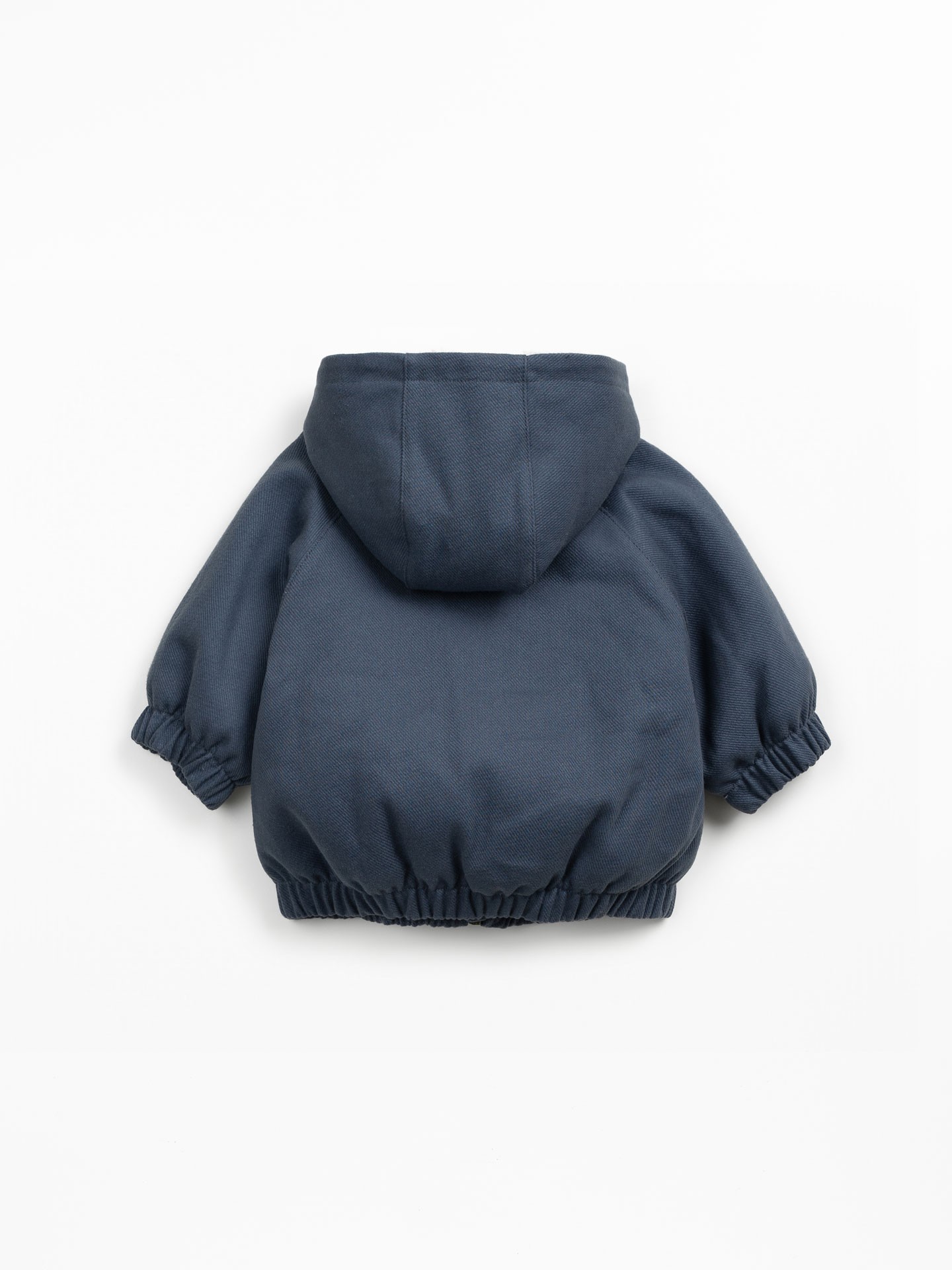 Chaqueta de sarga impermeable con forro de pelo