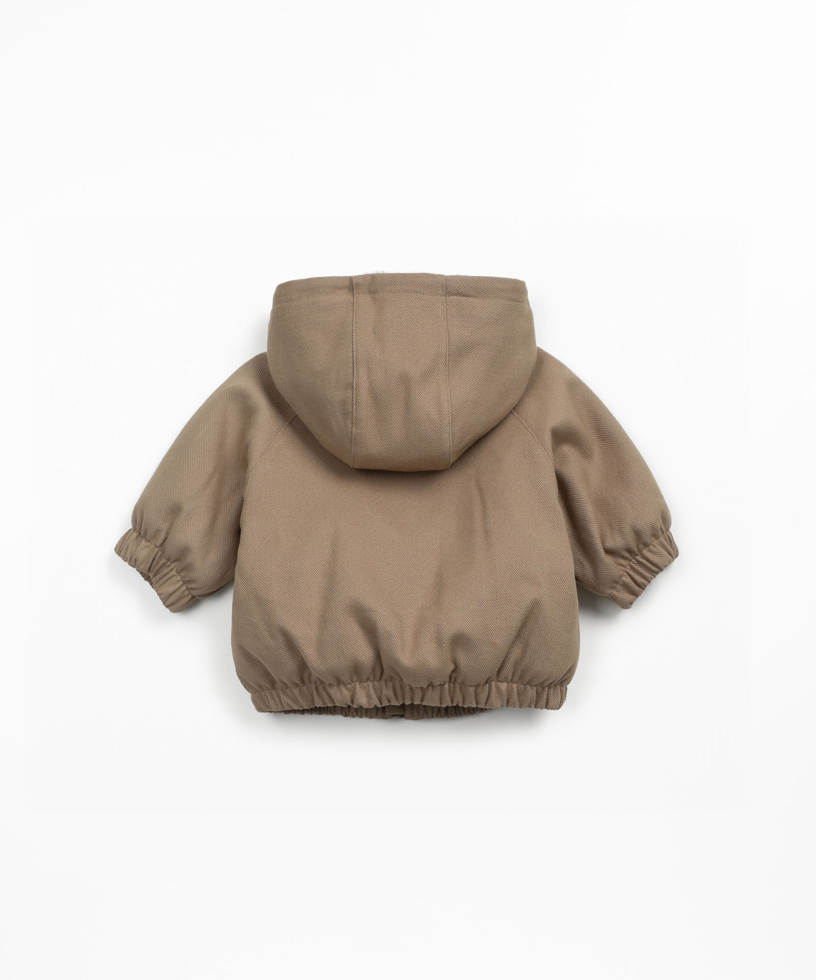 Giacca in twill impermeabile con fodera in pelliccia
