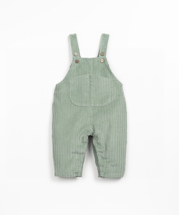 Combinaison en velours c�tel�