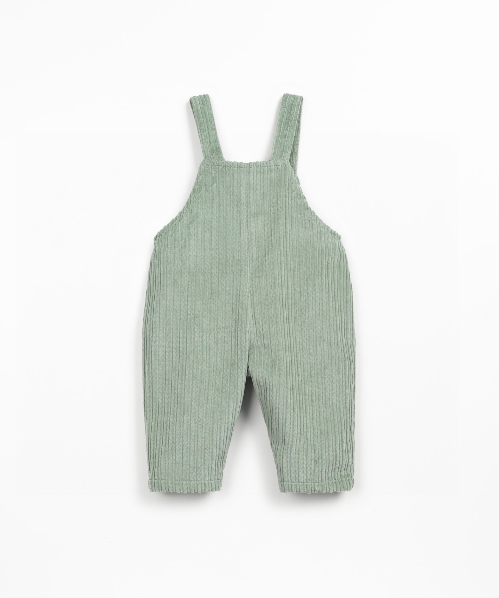 Corduroy jumpsuit with chest pocket