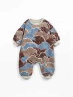 Jumpsuit in a blend of natural fibers