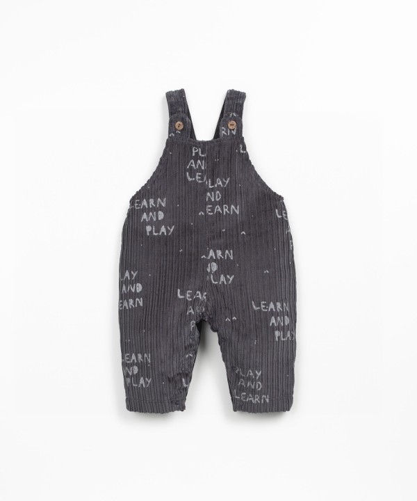 Combinaison en tissu de velours c�tel�