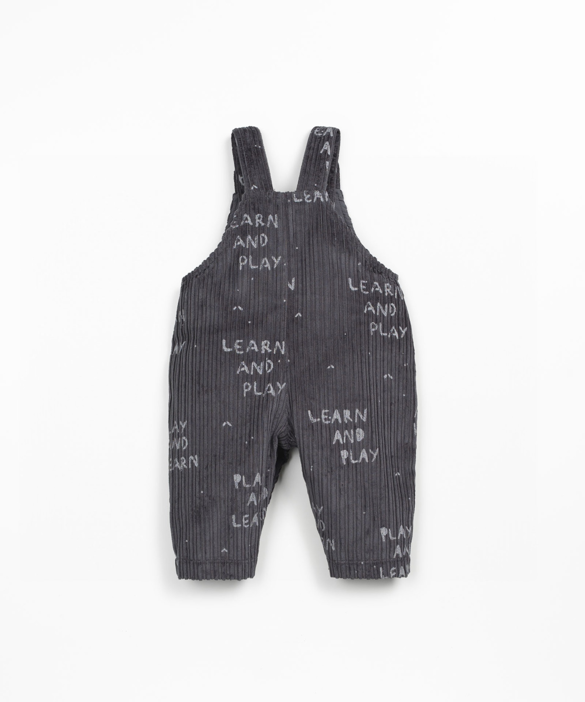 Corduroy jumpsuit in a blend of cotton and recycled cotton
