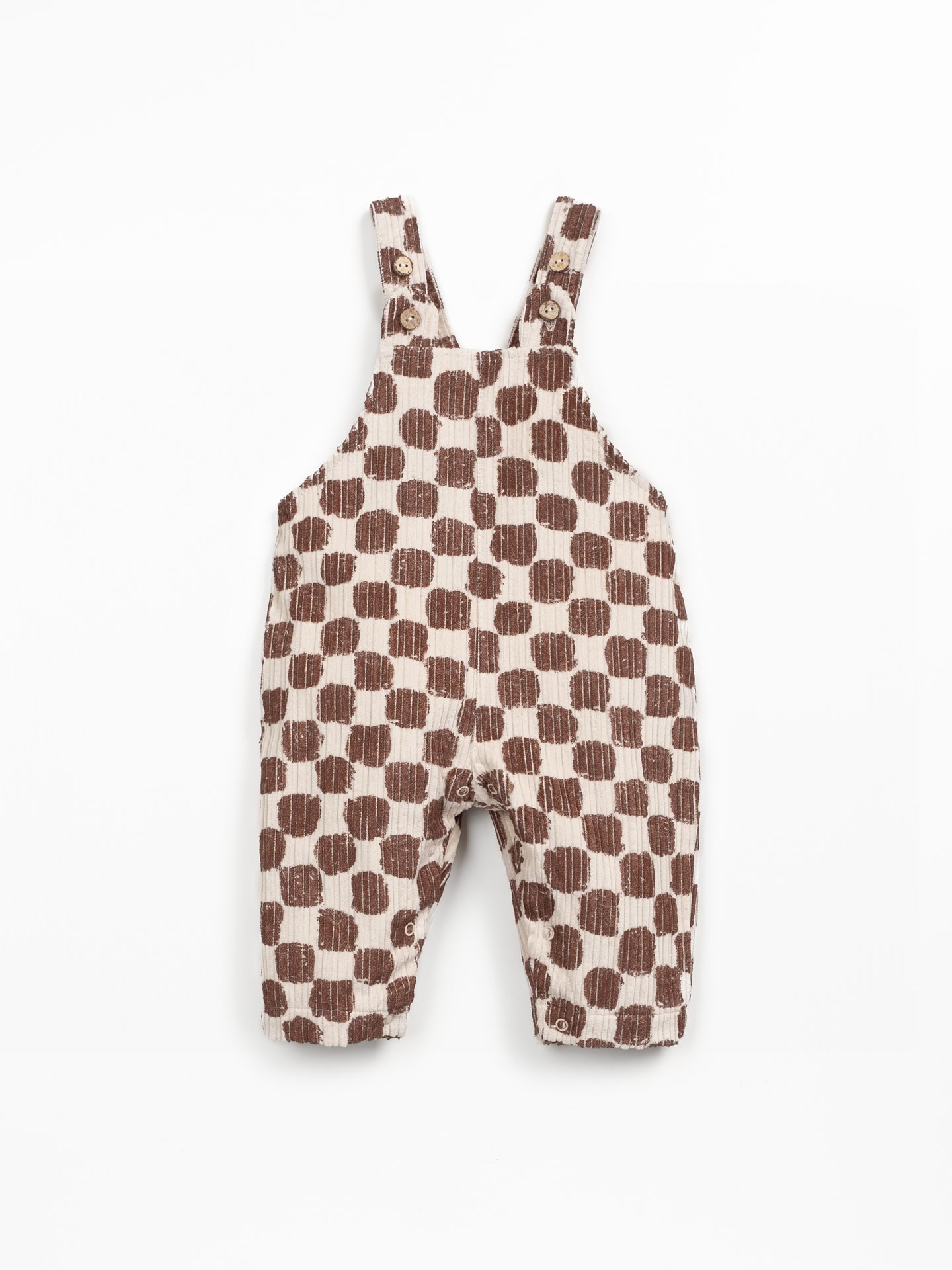 Combinaison en tissu de velours côtelé