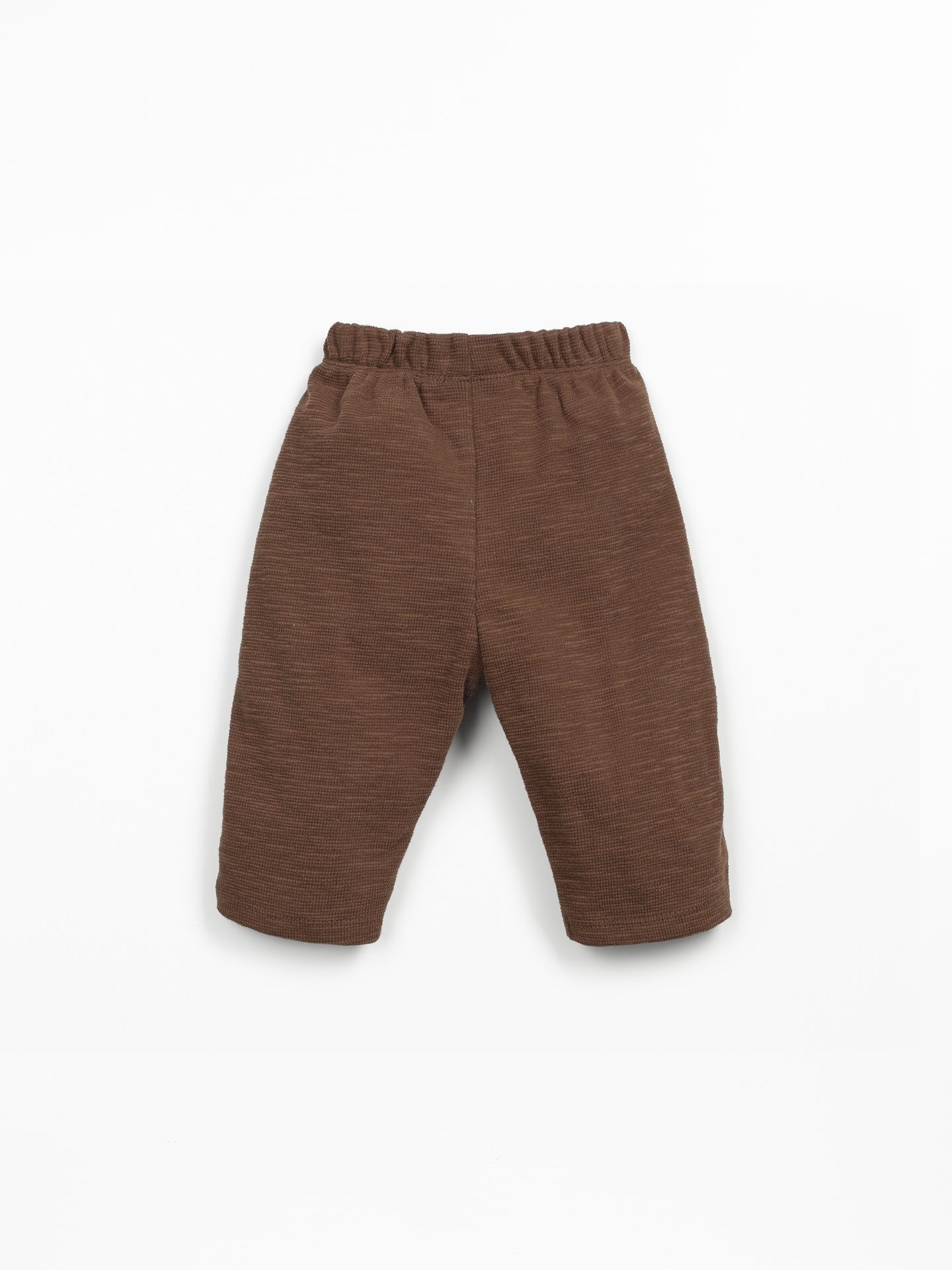 Pantalón de punto de fibras naturales