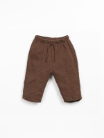 Jersey pants in natural fibers