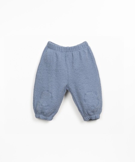 Pantaloni in maglia misto cotone biologico e cotone rigenerativo