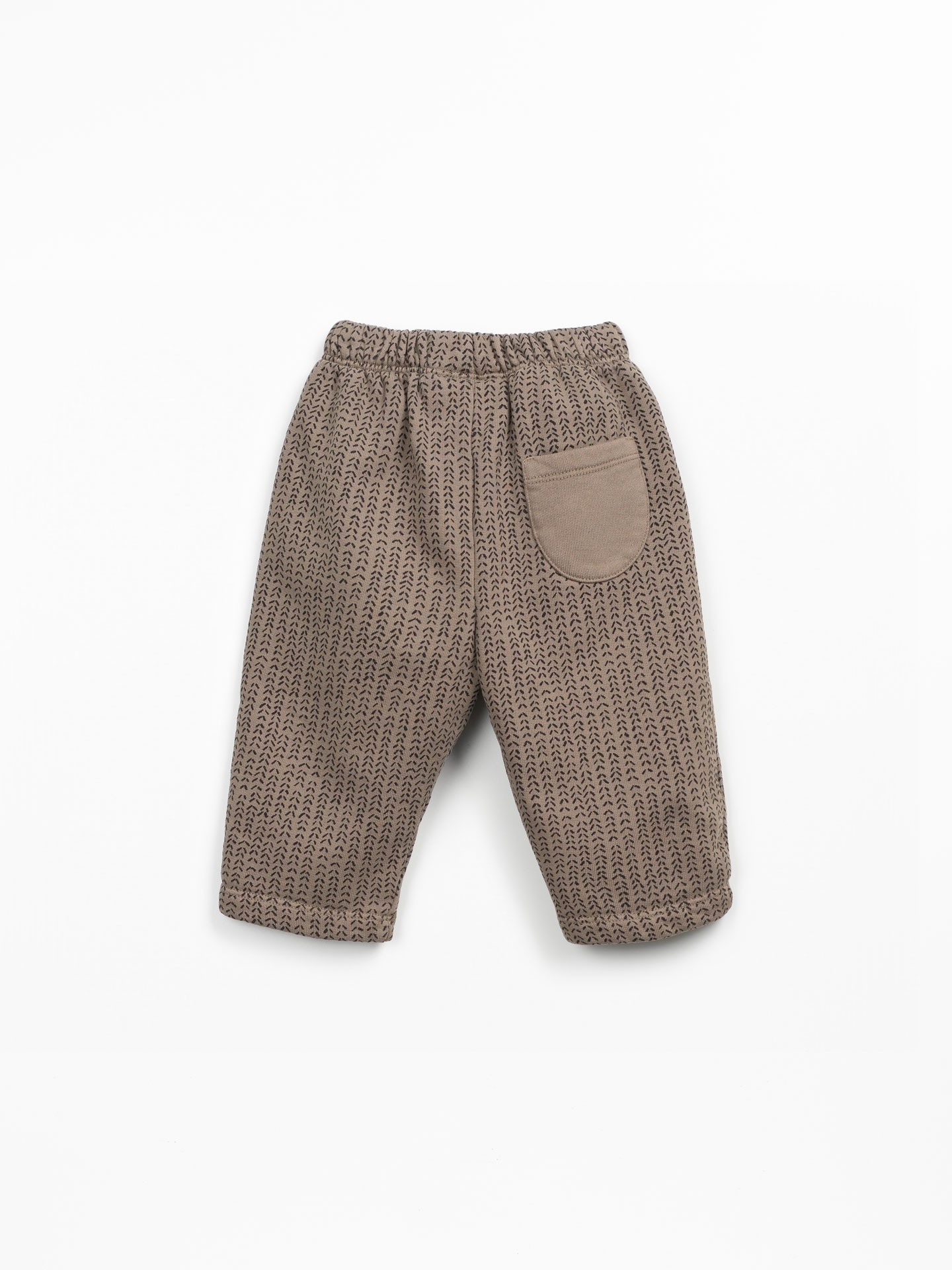 Pantalon en maille avec fibres naturelles