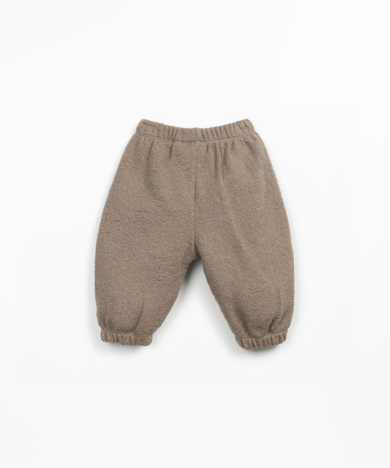 Pantaloni in maglina in misto cotone biologico e cotone rigenerativo