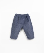 Pantalones de pana con mezcla de fibras naturales y recicladas