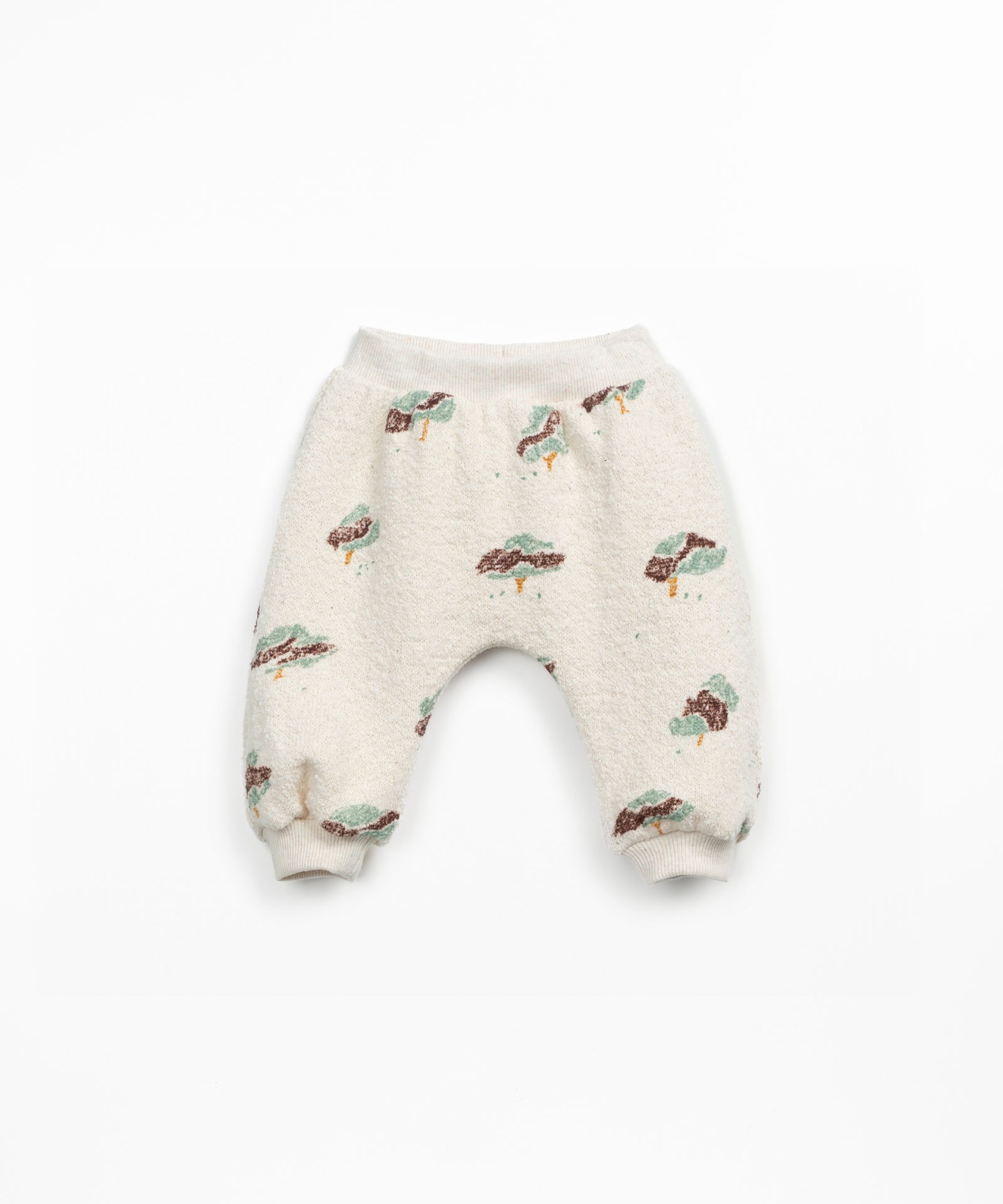 Pantalones de punto con interior perchado
