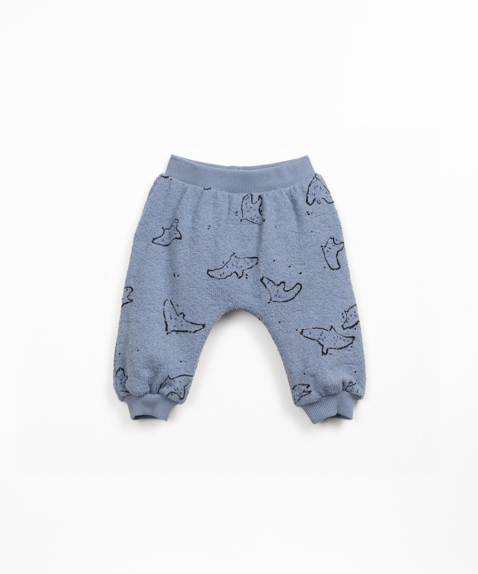 PRINTED JERSEY TROUSERS