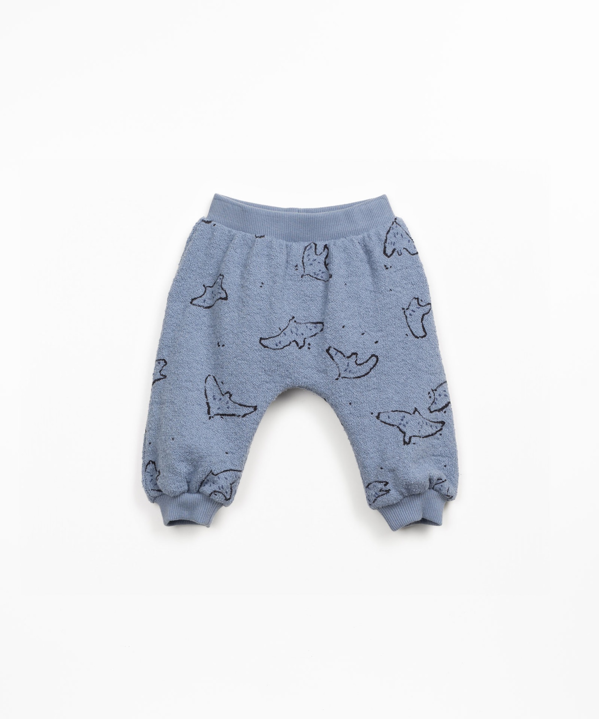 Pantalones de felpa con interior perchado