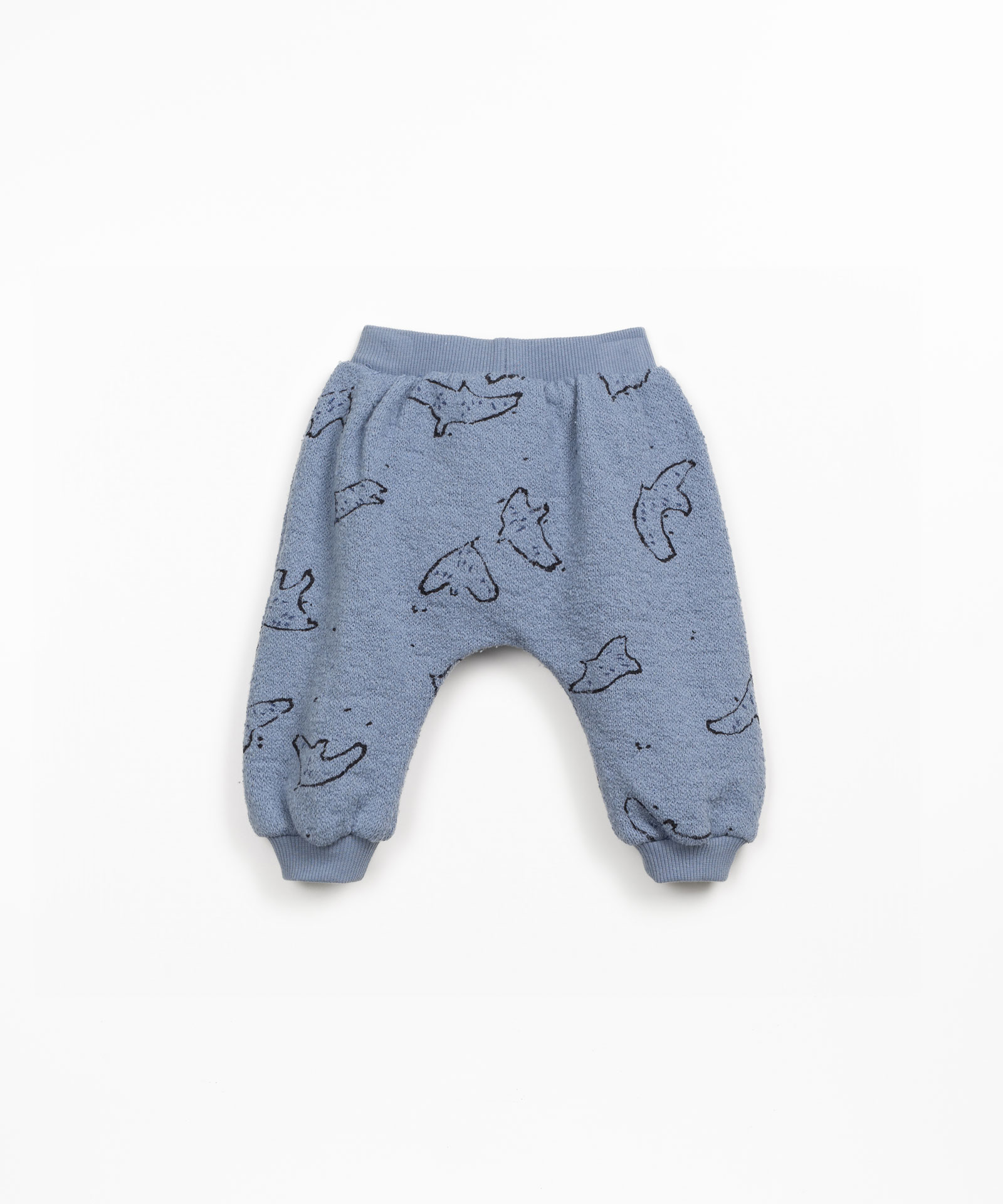 PRINTED JERSEY TROUSERS
