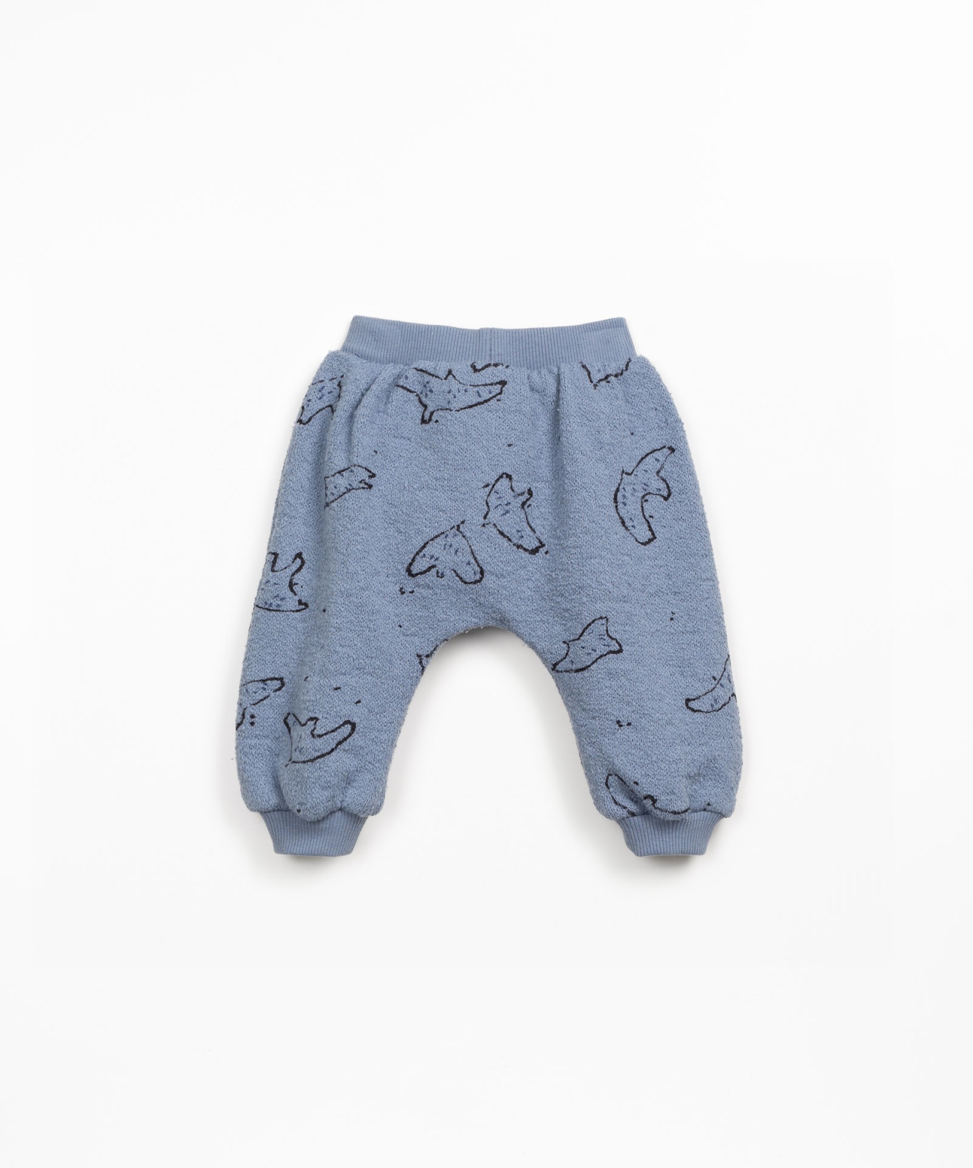 Pantalones de felpa con interior perchado