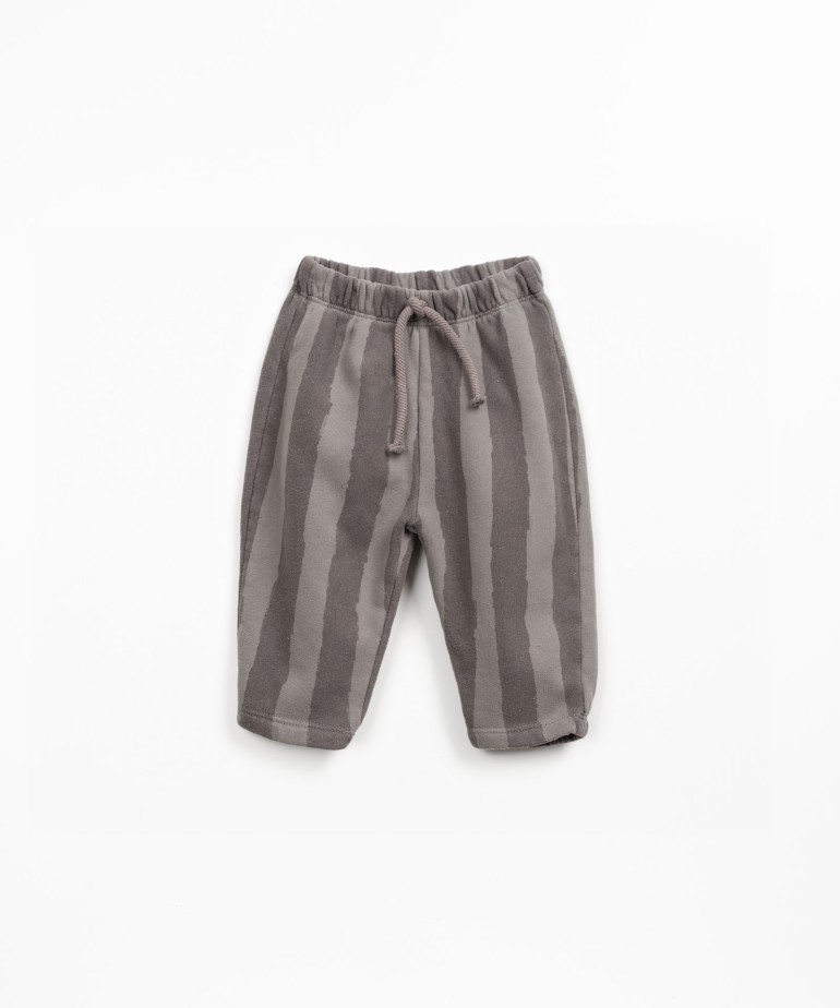 Pantalones de felpa mezcla de algodn orgnico y algodn