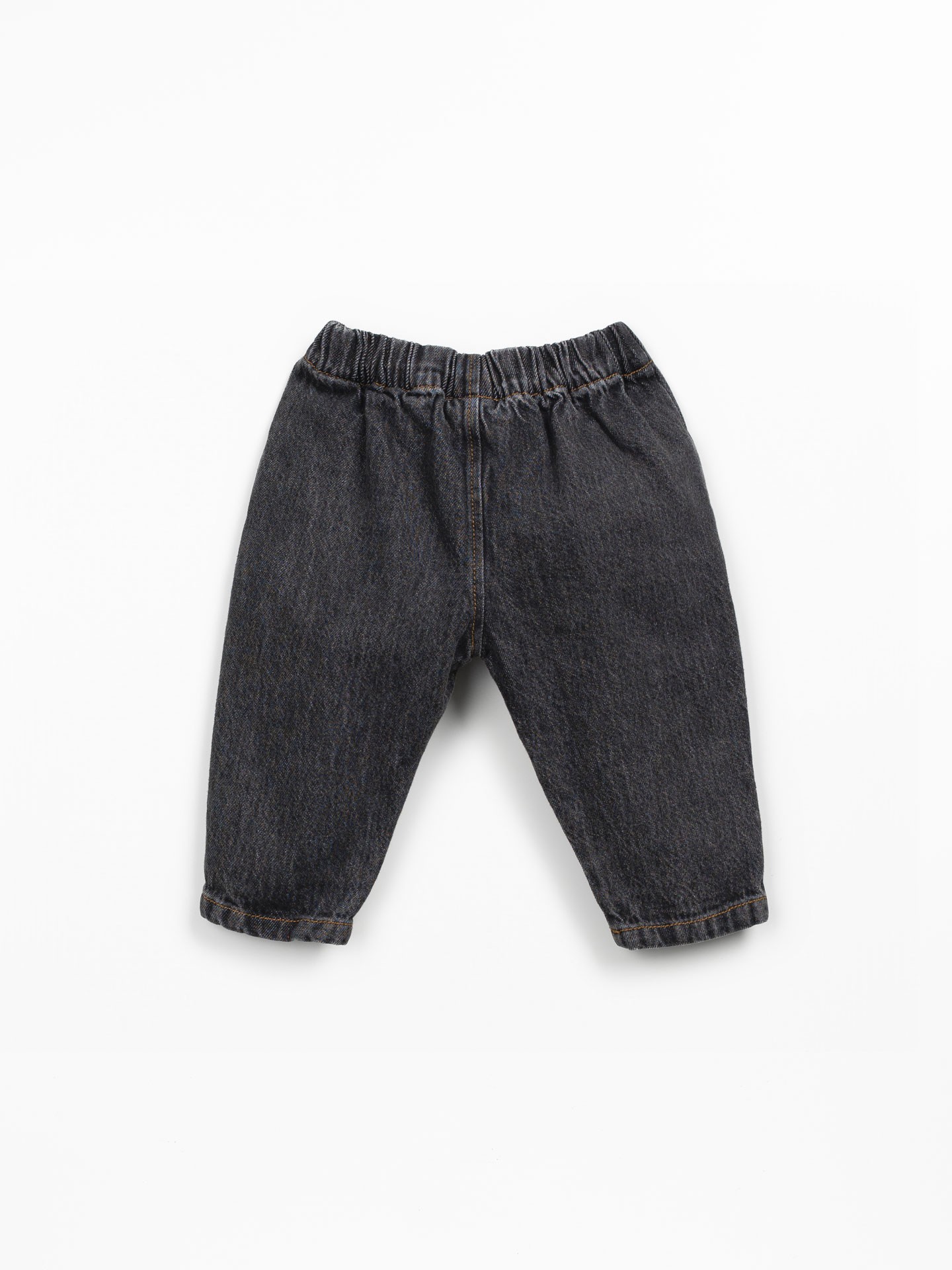 Calça de ganga em algodão