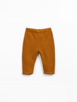 Leggings in a blend of natural and recycled fibers