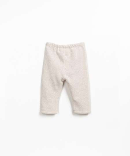 Leggings con mezcla de fibras naturales y fibras recicladas