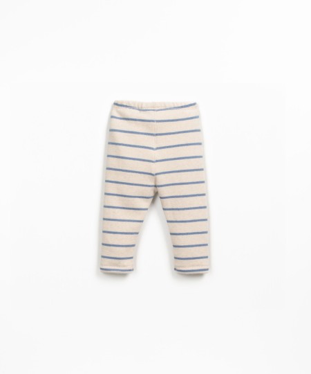 Striped pattern leggings