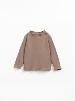 Organic cotton knit t-shirt