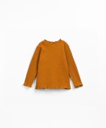 Ribbed jersey t-shirt