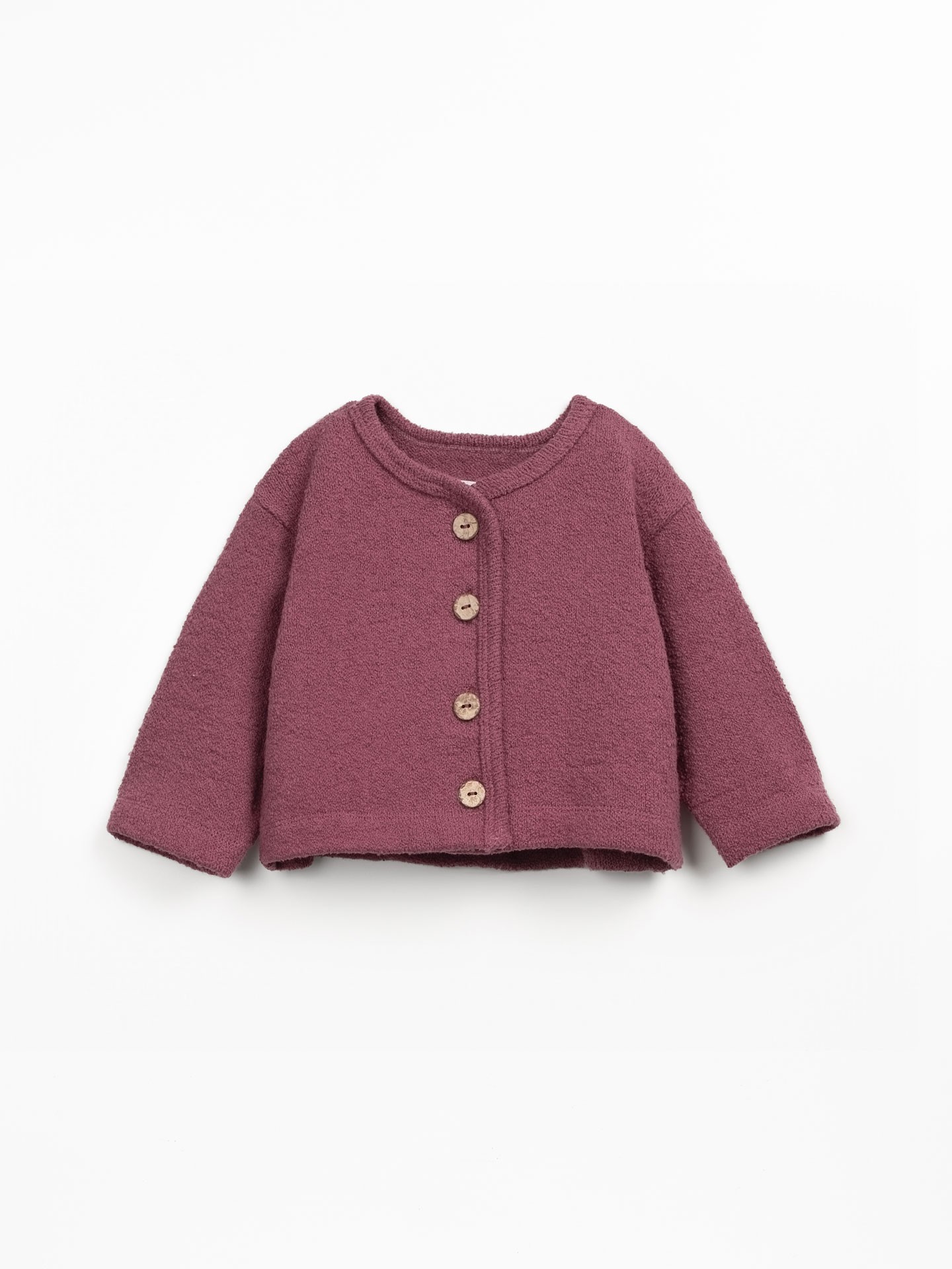 Giacca in maglia con filato Re(play)