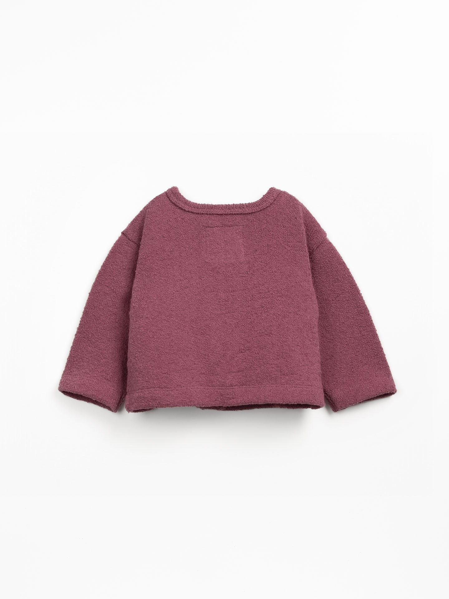 Giacca in maglia con filato Re(play)