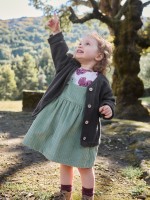 Knit jacket with Re(play) yarn