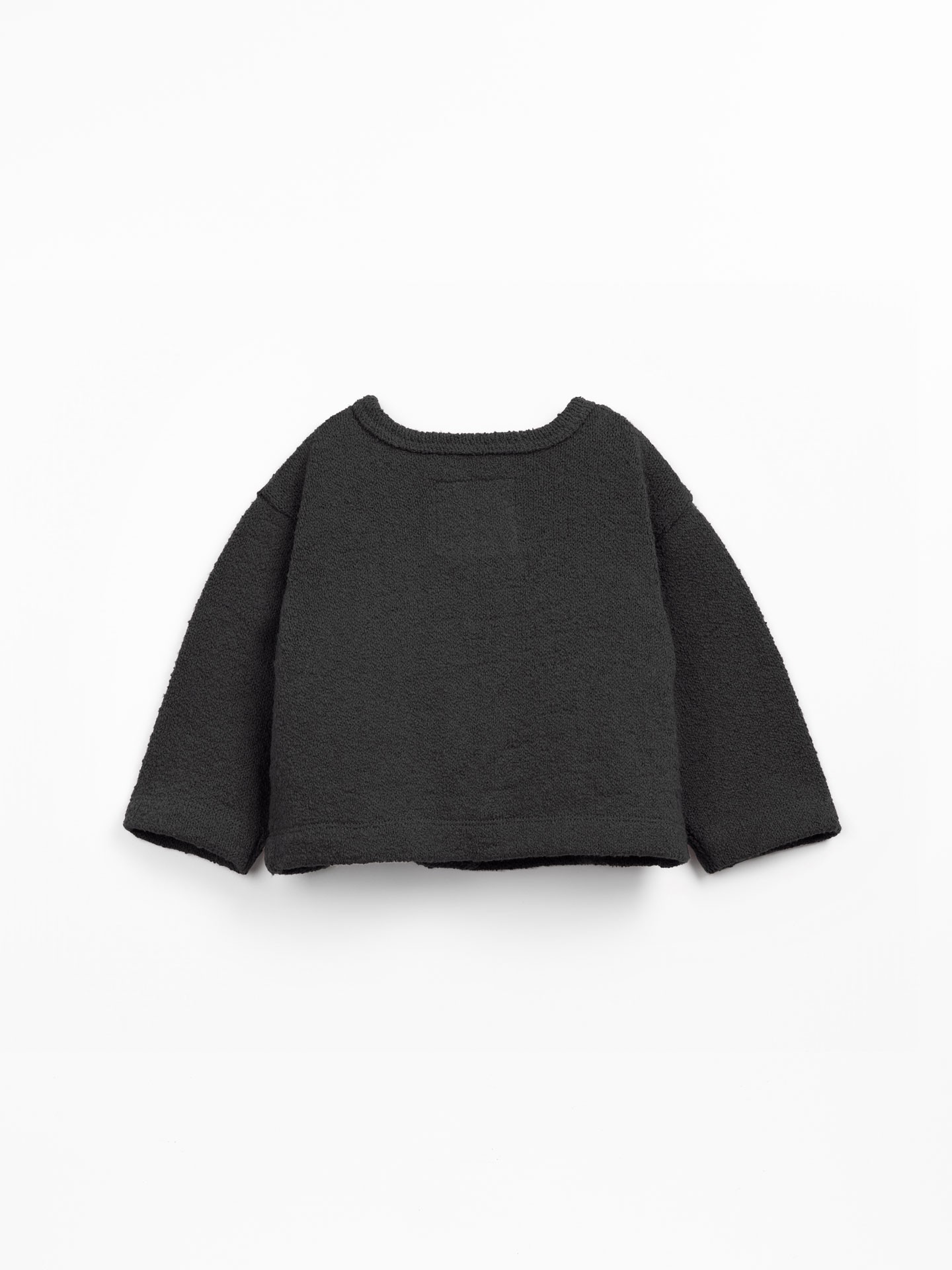 Giacca in maglia con filato Re(play)